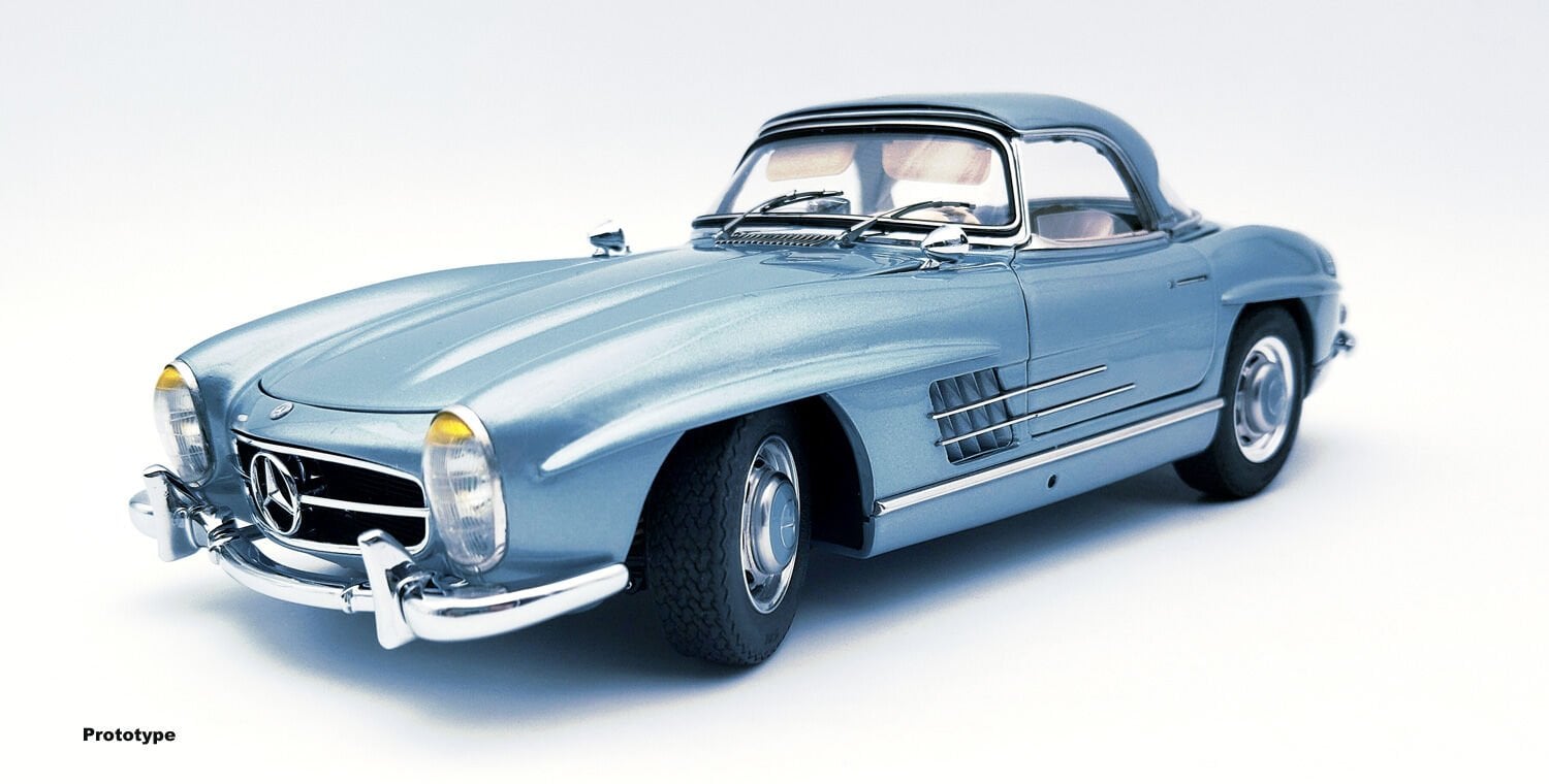 1:18 Mercedes Benz 300 SL W198 Hardtop