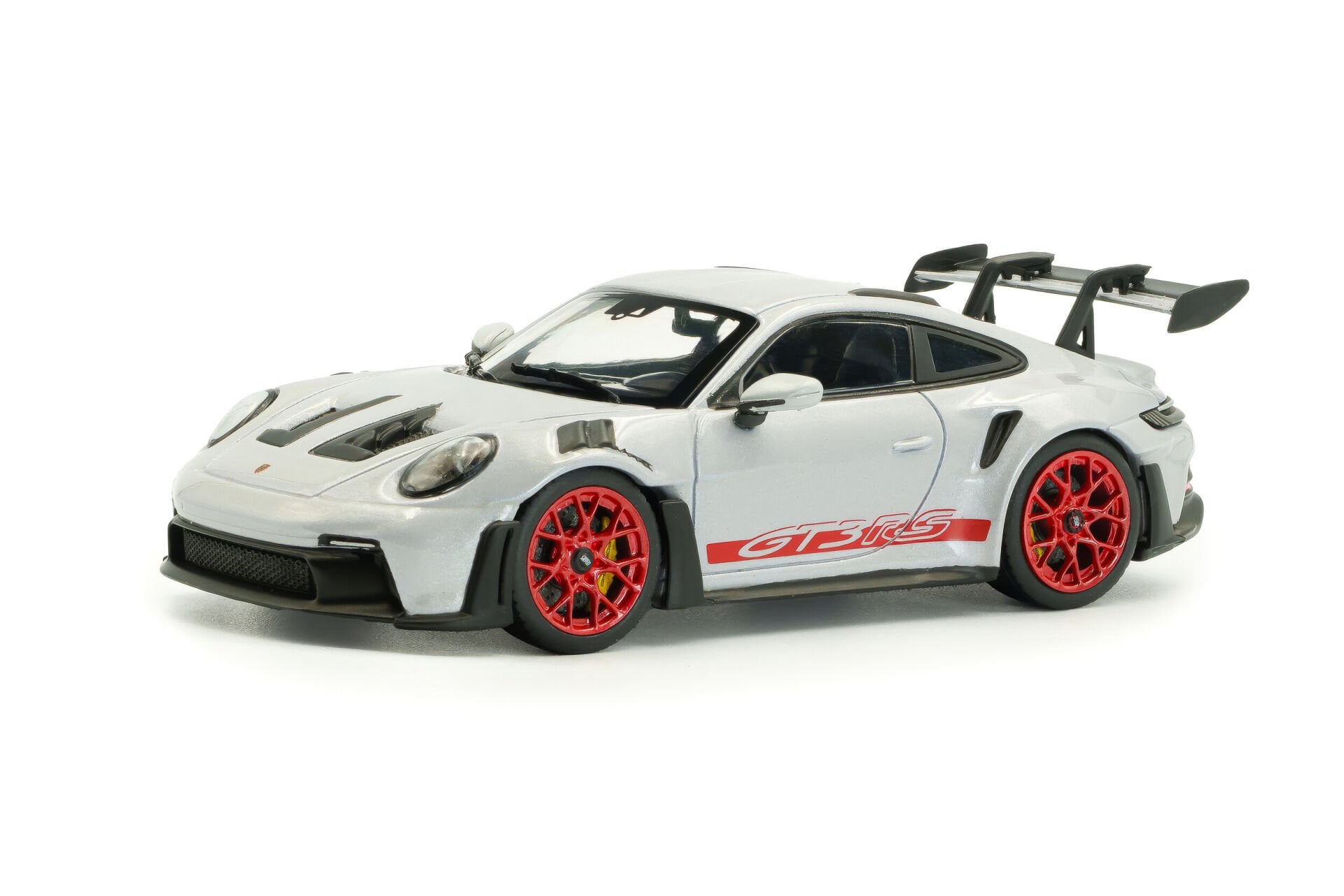 Porsche 911 (992) GT3 RS – Buz Grisi Metalik, Pyro Kırmızı İç Renk – 2023