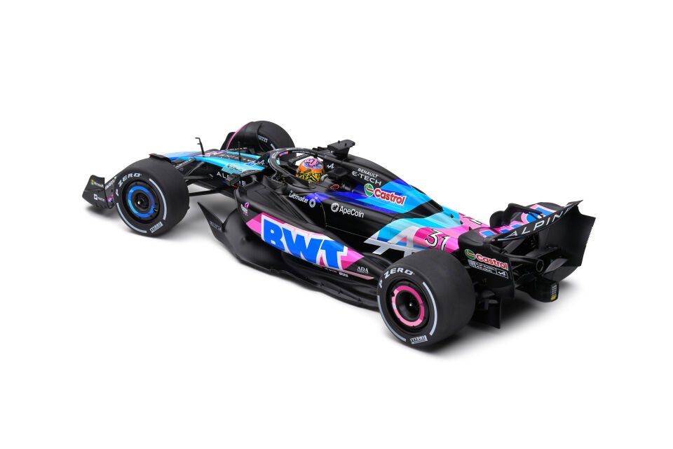SOLIDO ALPINE A524 MIAMI GP 2024 E.OCON F1 1:18