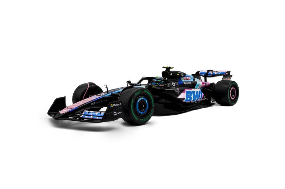 SOLIDO ALPINE A524 BRAZILIAN GP 2024 E.OCON F1 1:18