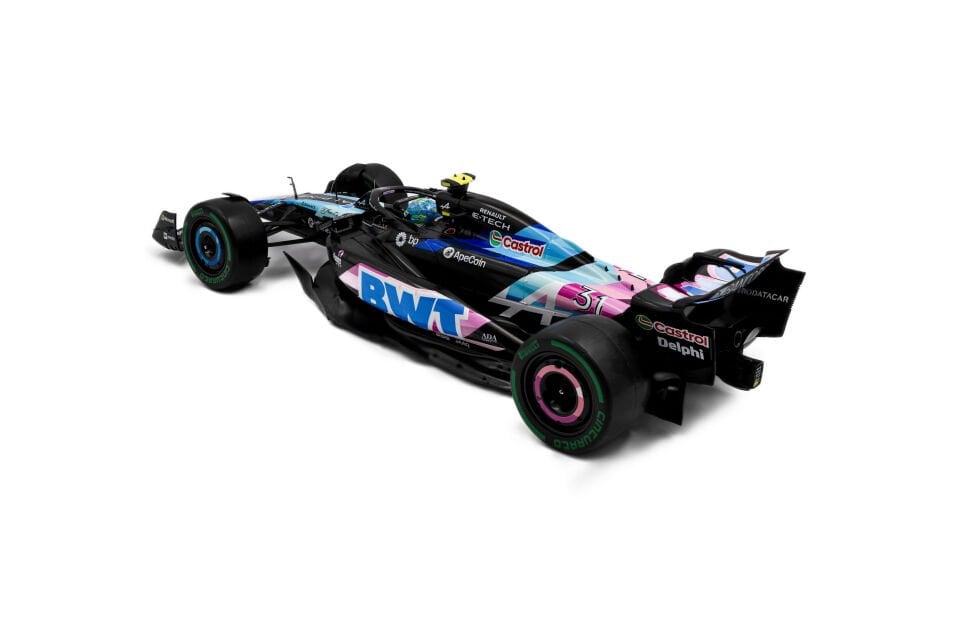 SOLIDO ALPINE A524 BRAZILIAN GP 2024 E.OCON F1 1:18