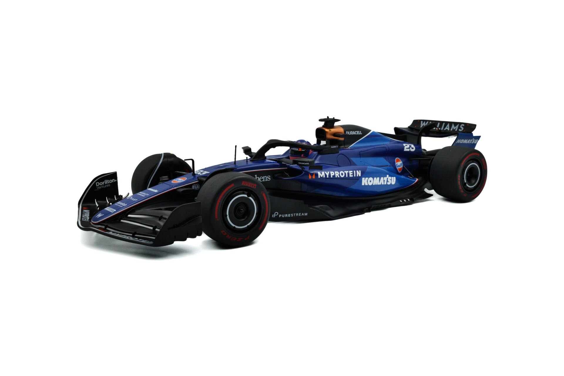 SOLIDO WILLIAMS FW46 SAUDI ARABIA GP 2024 A.ALBON F1 1:18