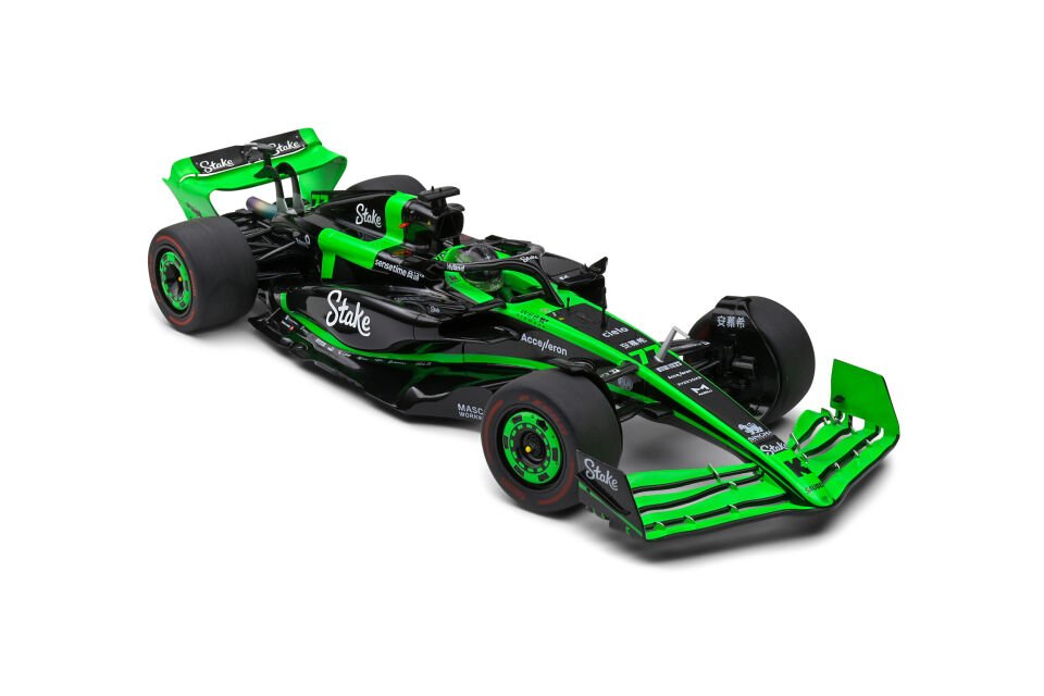 SOLIDO KICK SAUBER C44 JAPAN GP 2024 V.BOTTAS F1 1:18