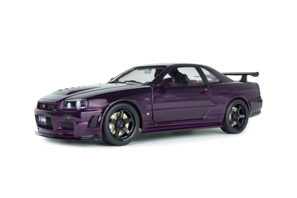 Nissan Skyline GT-R (BNR34) Z-TUNE – gece moru – 1999