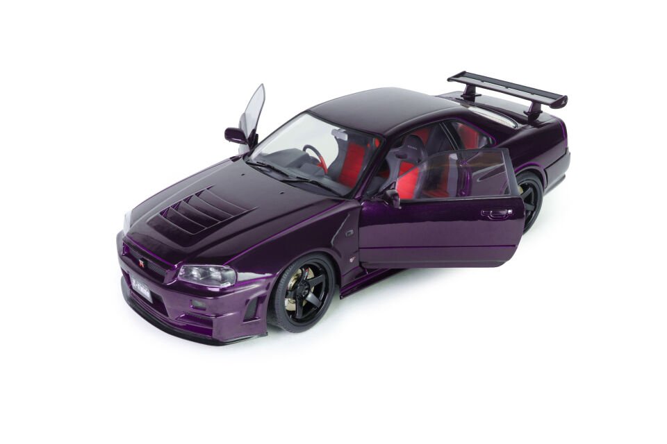 Nissan Skyline GT-R (BNR34) Z-TUNE – gece moru – 1999