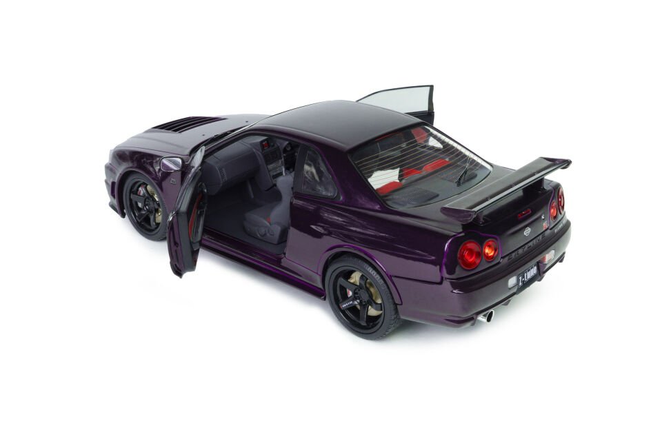 Nissan Skyline GT-R (BNR34) Z-TUNE – gece moru – 1999