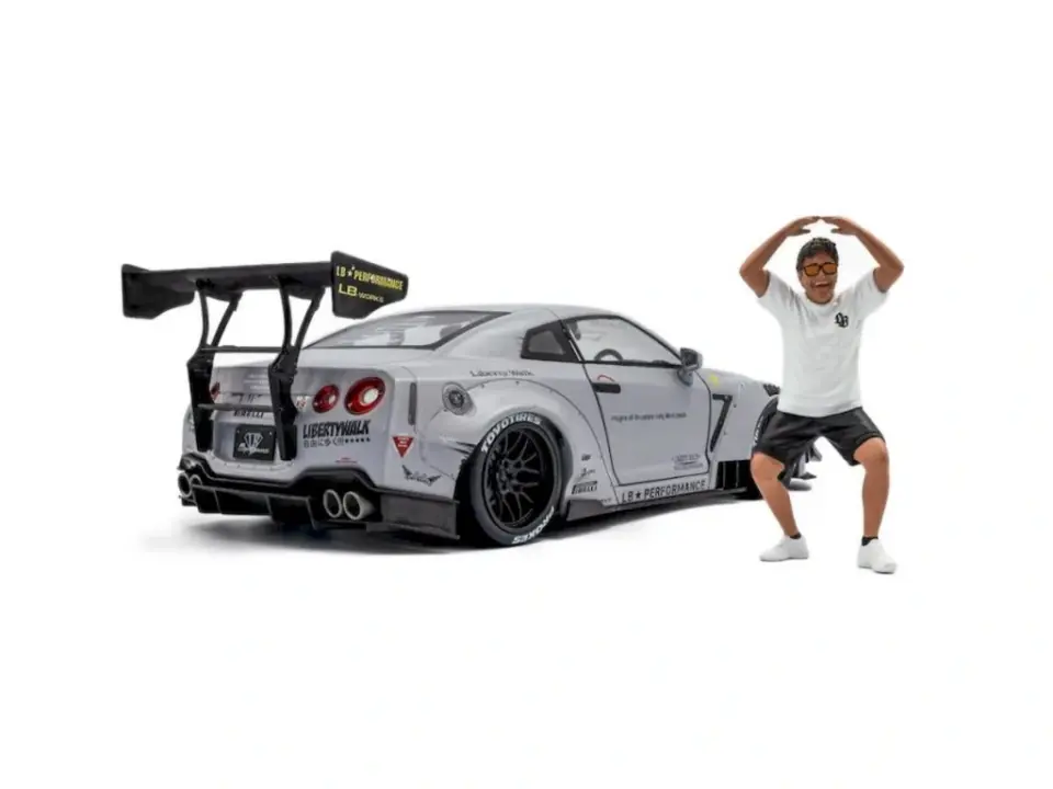 SOLIDO NISSAN GTR R35 LBWK Wataru Kato-San Figure 1:18