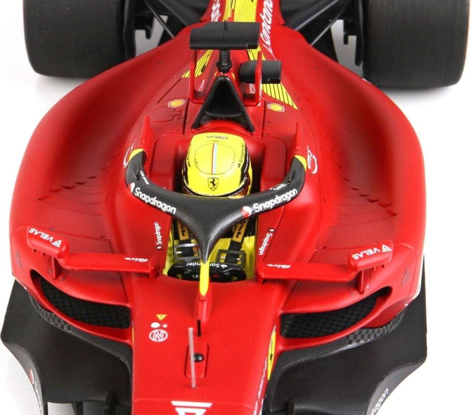 BBR FERRARI SF-75 İTALİAN GP MONZA 2022 C.LECLERC (182275-16DIE) 1:18