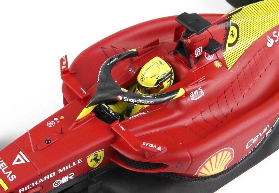 BBR FERRARI SF-75 İTALİAN GP MONZA 2022 C.LECLERC (182275-16DIE) 1:18
