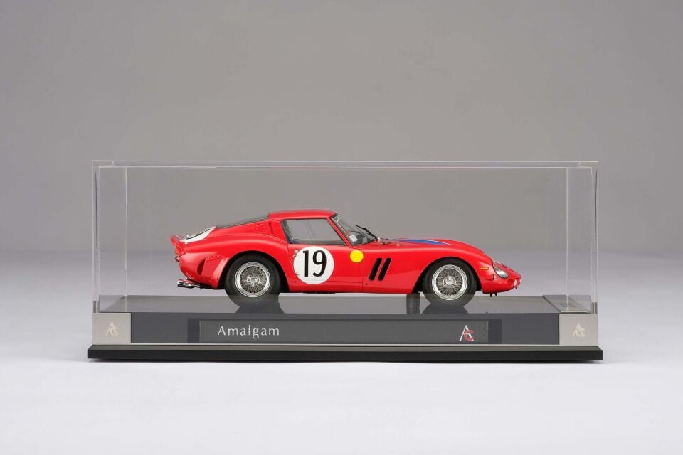 AMALGAM Ferrari 250 GTO - 3705GT - 1962 Le Mans Sınıf Birincisi 1:18