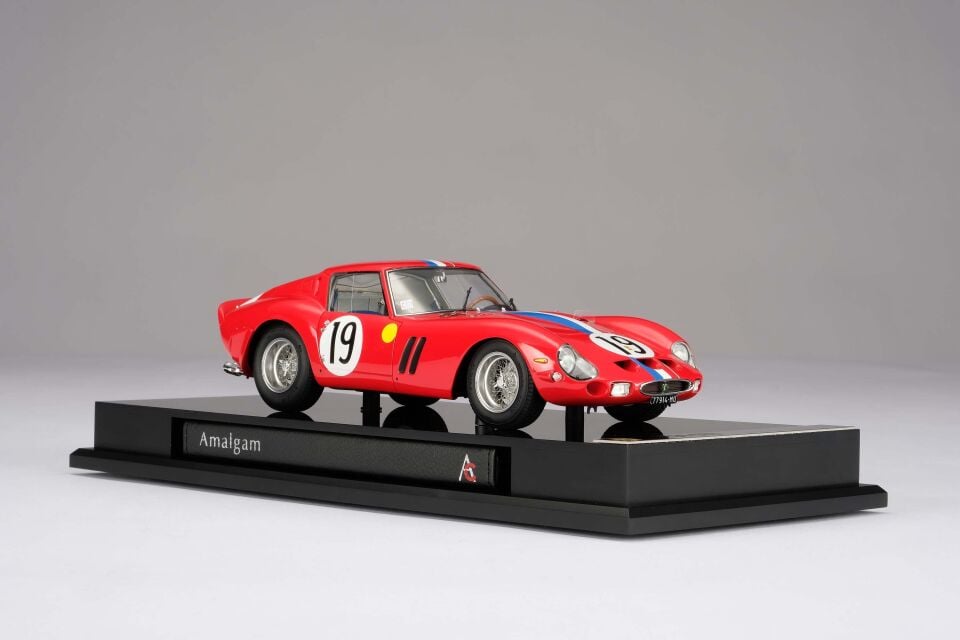 AMALGAM Ferrari 250 GTO - 3705GT - 1962 Le Mans Sınıf Birincisi 1:18