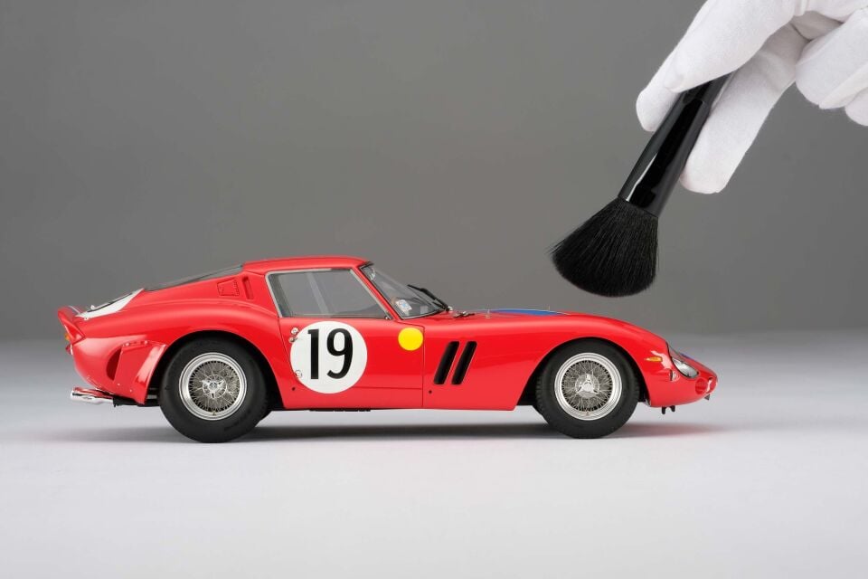 AMALGAM Ferrari 250 GTO - 3705GT - 1962 Le Mans Sınıf Birincisi 1:18