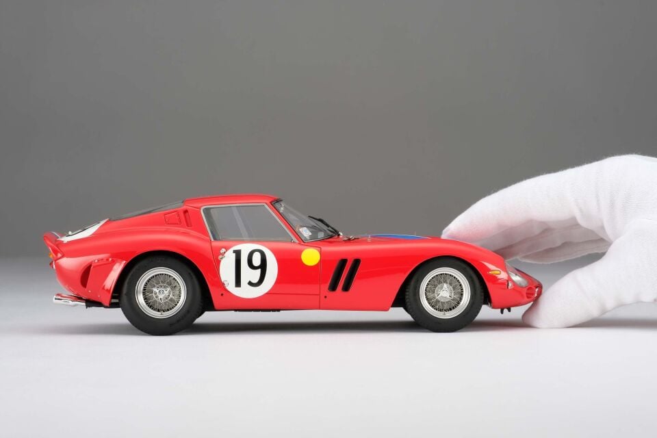AMALGAM Ferrari 250 GTO - 3705GT - 1962 Le Mans Sınıf Birincisi 1:18