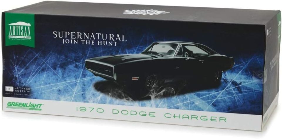 GREENLIGHT DODGE CHARGER HARD TOP SUPERNATURAL 1970 (19046) 1:18