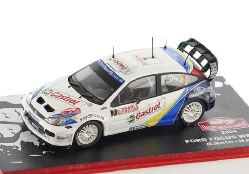 RALLY MONTE CARLO FORD FOCUS WRC 2004 1:43