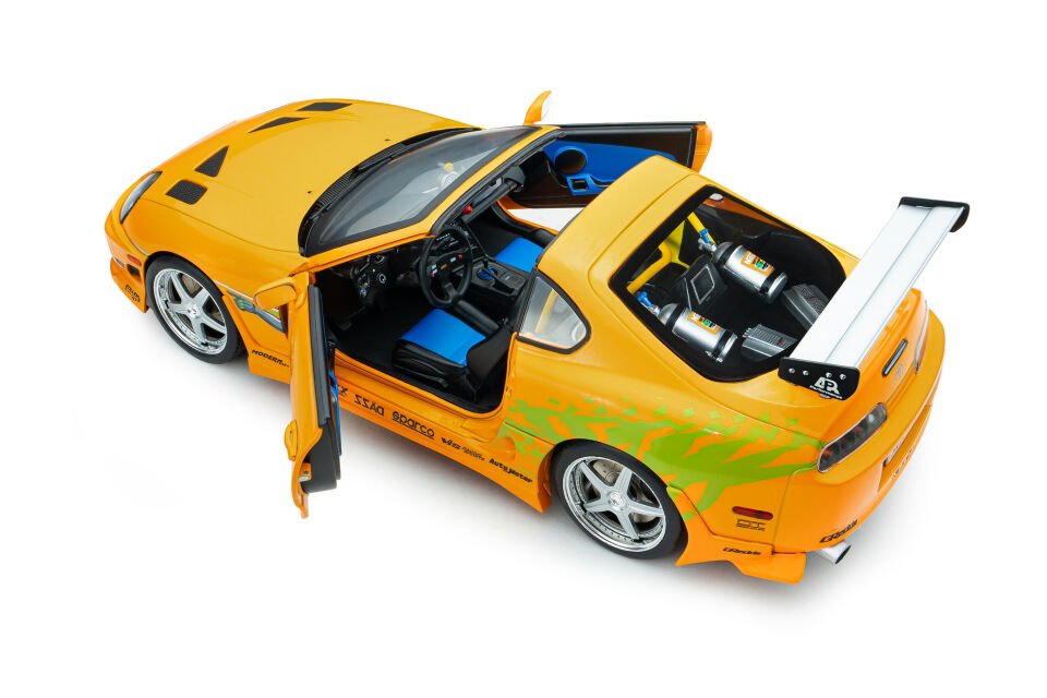 Toyota Supra Mk4 (A80) HIZLI VE ÖFKELİ 1 – BRIAN AÇIK TAVAN – 2001