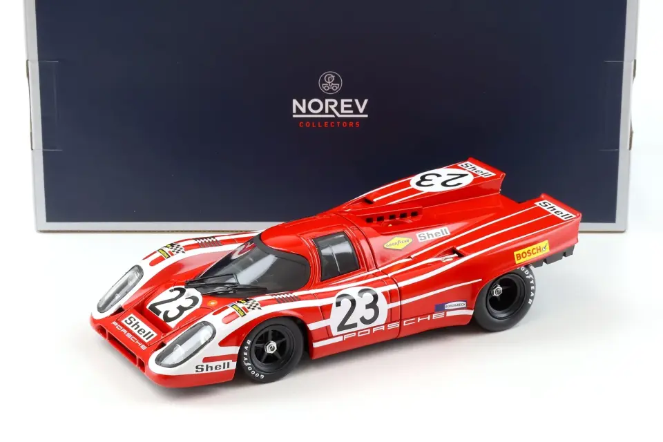 NOREV PORSCHE 917K HERRMANN ATTWOOD WINNER FRANCE 24H 1970 1:18
