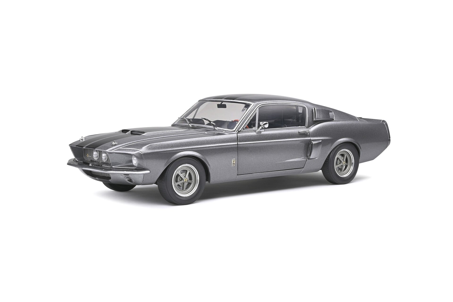 Shelby GT500 – Gri ve Siyah Çizgili – 1967