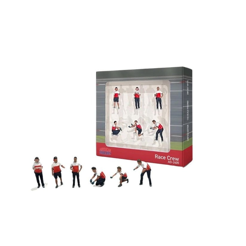 AMERICAN DIORAMA RACE CREW (AD-2405) 1:64