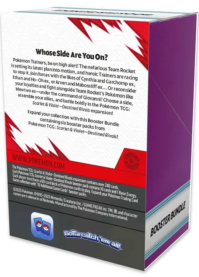 Pokémon Destined Rivals Booster Bundle