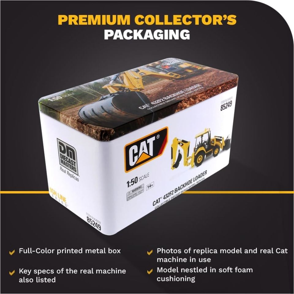 CAT DIECAST 432F2 BEKO LODER (85249) 1:50