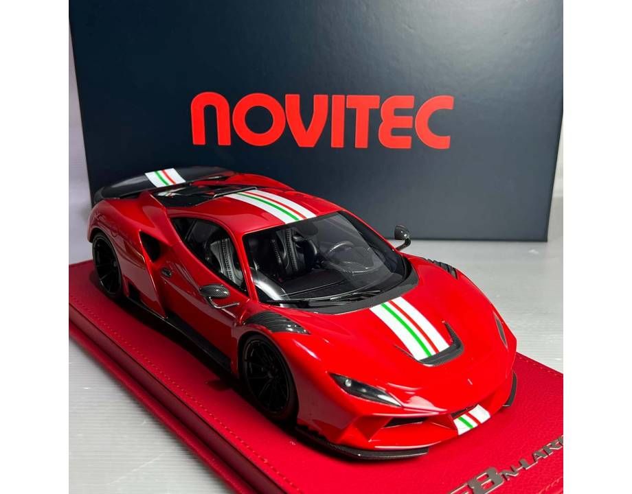NOVITEC FERRARI F8 N-LARGO 1:18 (84304) 1/20 LIMITED