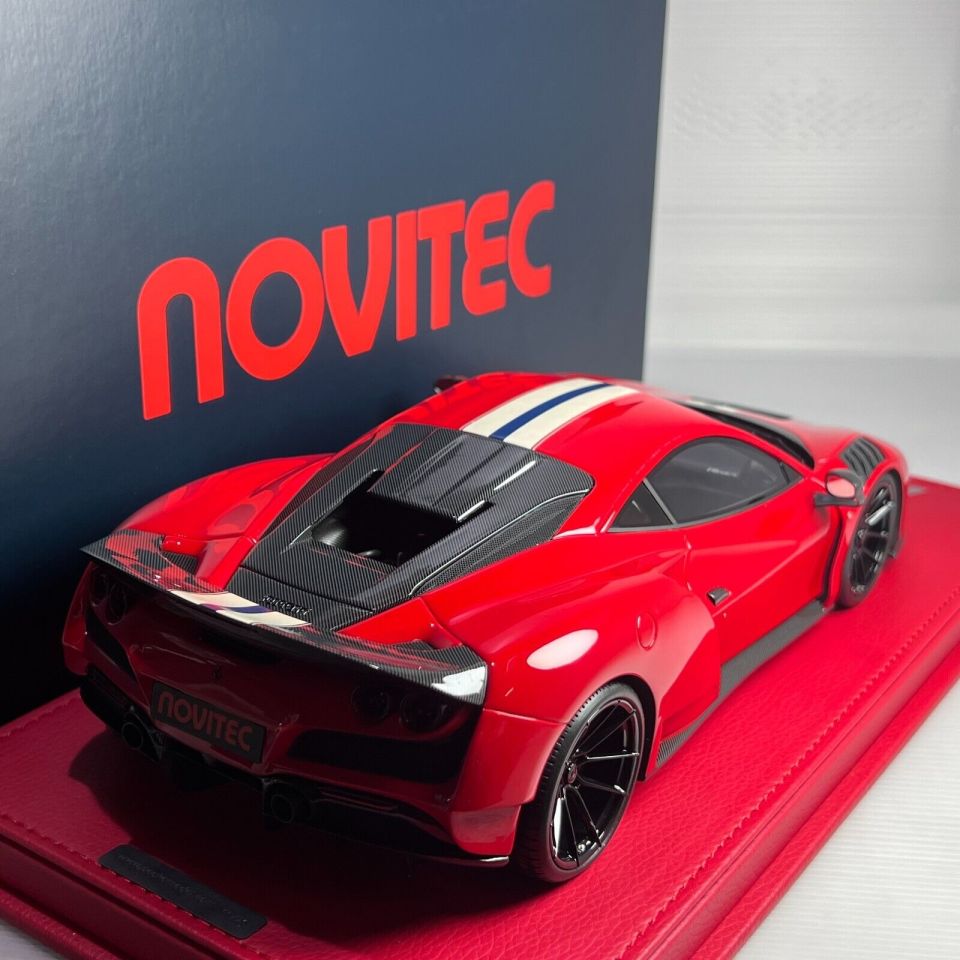 NOVITEC FERRARI F8 N-LARGO 1:18 (84304) 1/20 LIMITED