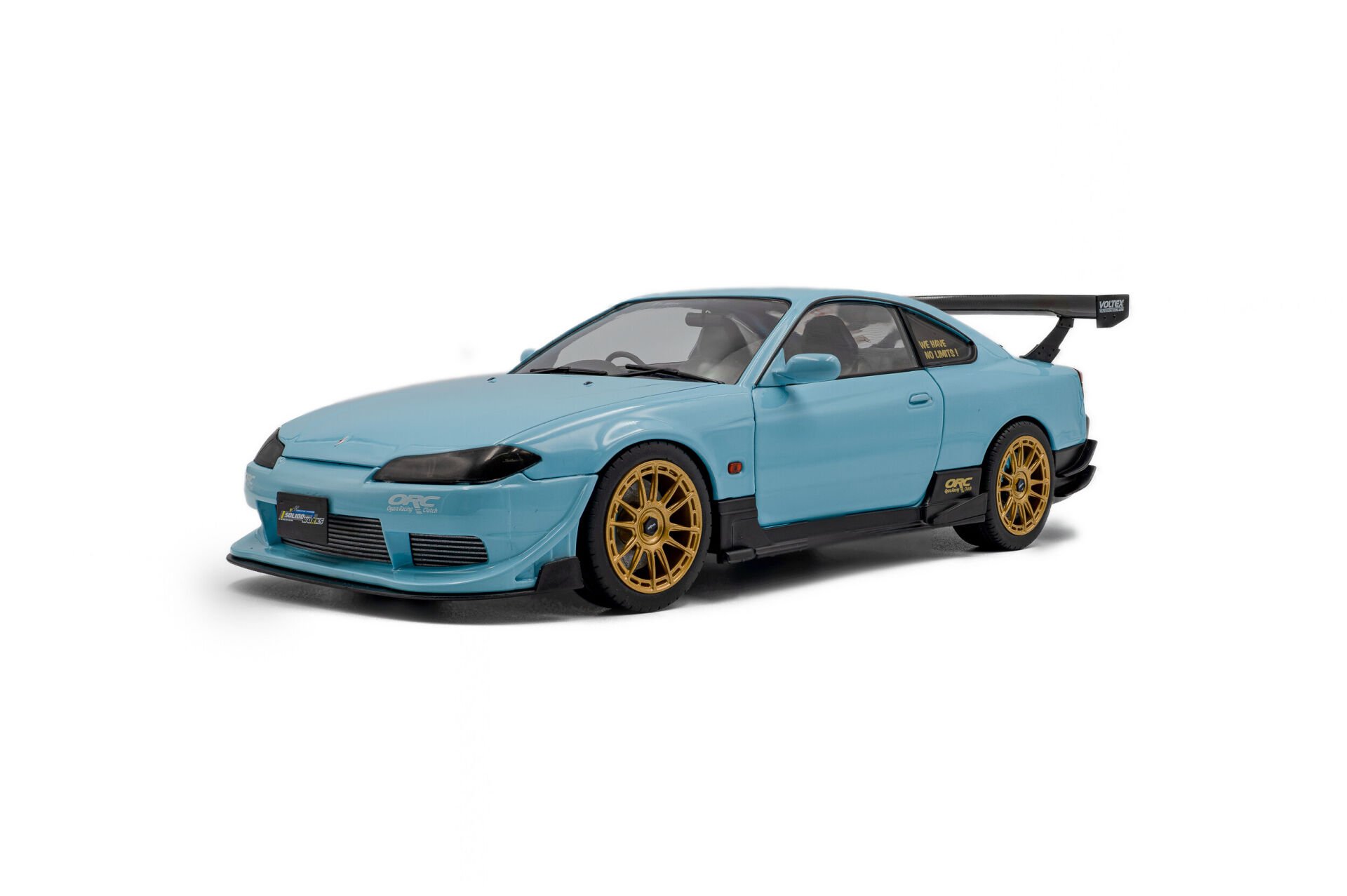 Nissan Silvia (S15) Spec-R Aero SOLIDO WORKS – BABY BLUE – 1999 Ref : S1812204