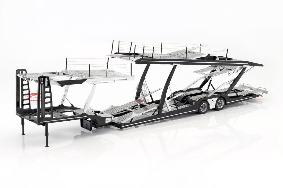 NZG LOHR AUTOTRANSPORTER CAR TRANSPORTER (971) 1:18