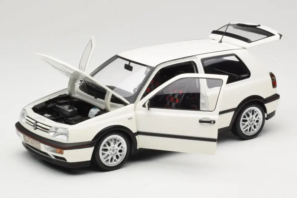 NOREV VOLKSWAGEN GOLF GTI 1996 20TH ANNIVERSARY CANDY WHITE 1:18