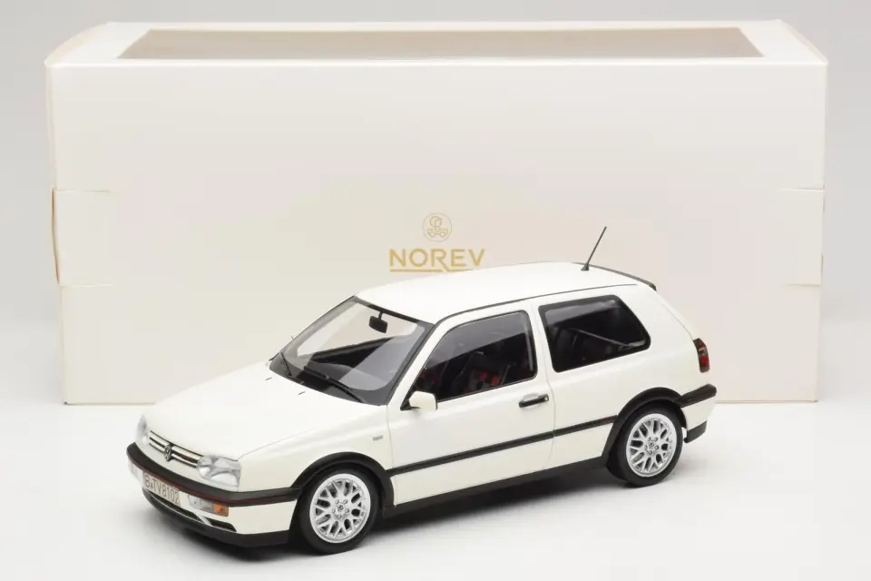 NOREV VOLKSWAGEN GOLF GTI 1996 20TH ANNIVERSARY CANDY WHITE 1:18