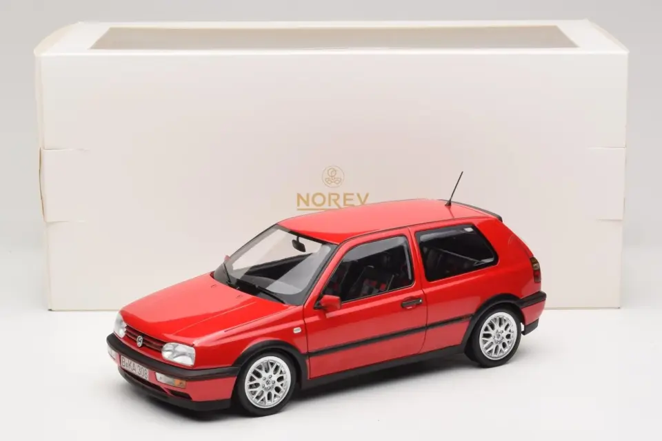 NOREV VOLKSWAGEN GOLF GTI 1996 20TH ANNIVERSARY RED 1:18 (188418)