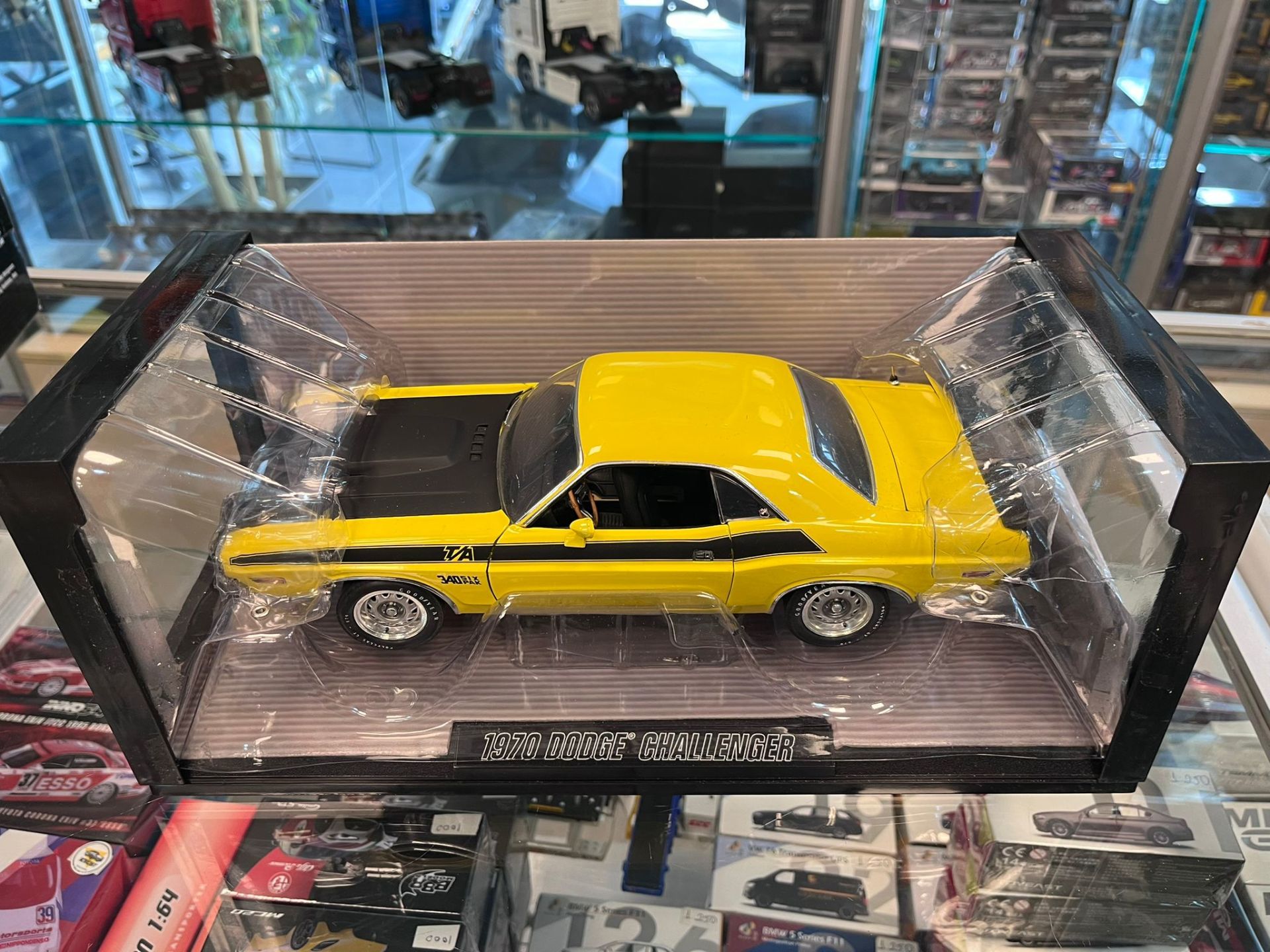 Maquette OTTAKI / LS Models - Dodge Challenger 1973 1/24 - Ancienne Et Rare