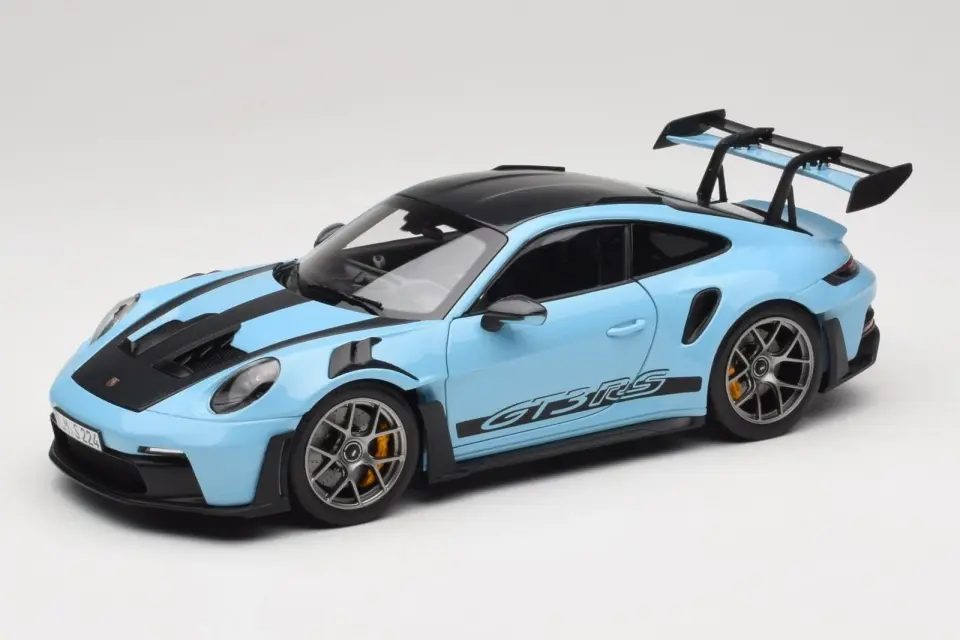 NOREV PORSCHE 911 GT3 RS WEISSACH PACK GULFBLUE 2022 1:18