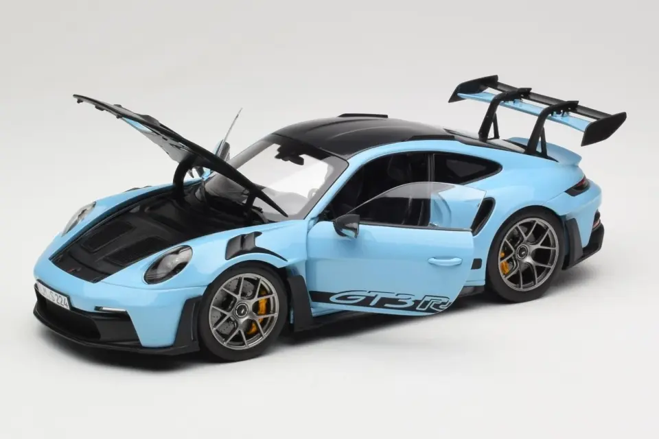 NOREV PORSCHE 911 GT3 RS WEISSACH PACK GULFBLUE 2022 1:18