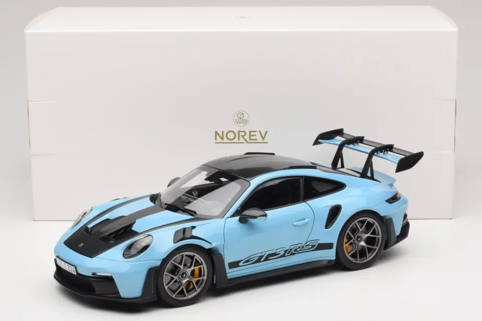 NOREV PORSCHE 911 GT3 RS WEISSACH PACK GULFBLUE 2022 1:18