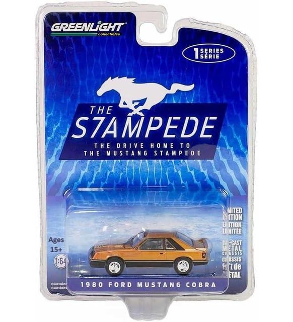 GREENLIGHT 1980 FORD MUSTANG COBRA (13340-F) 1:64