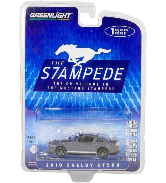 GREENLIGHT 2010 SHELBY GT500 (13340-D) 1:64