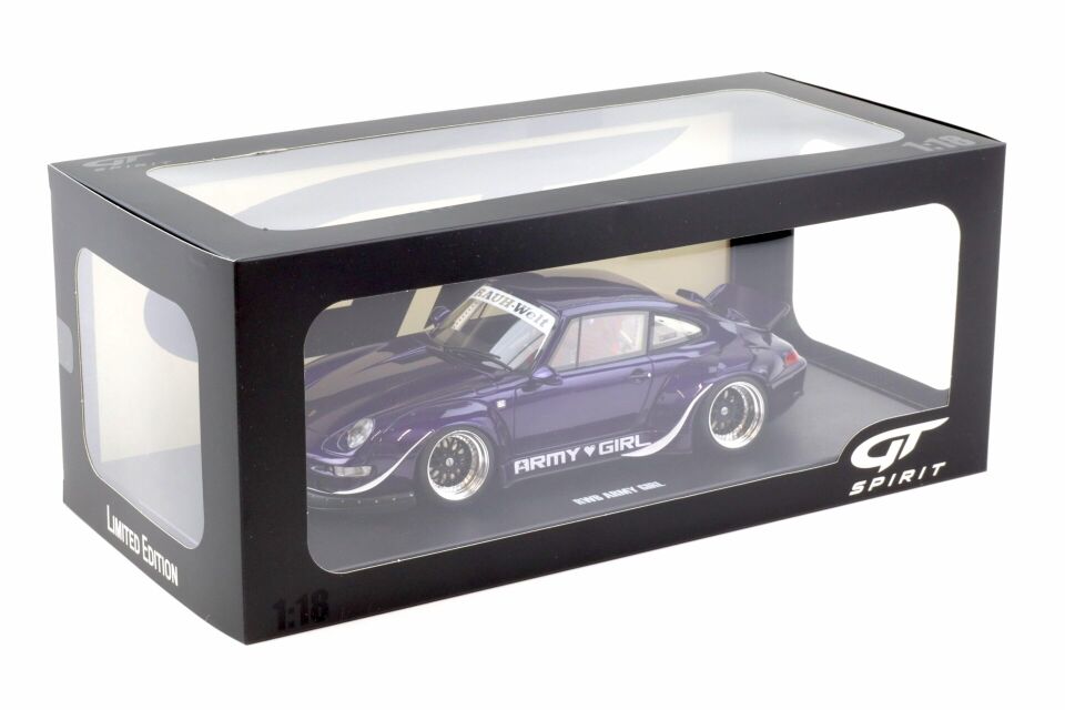 1:18 GT Spirit 2015 Porsche 911 993 RWB Army Girl