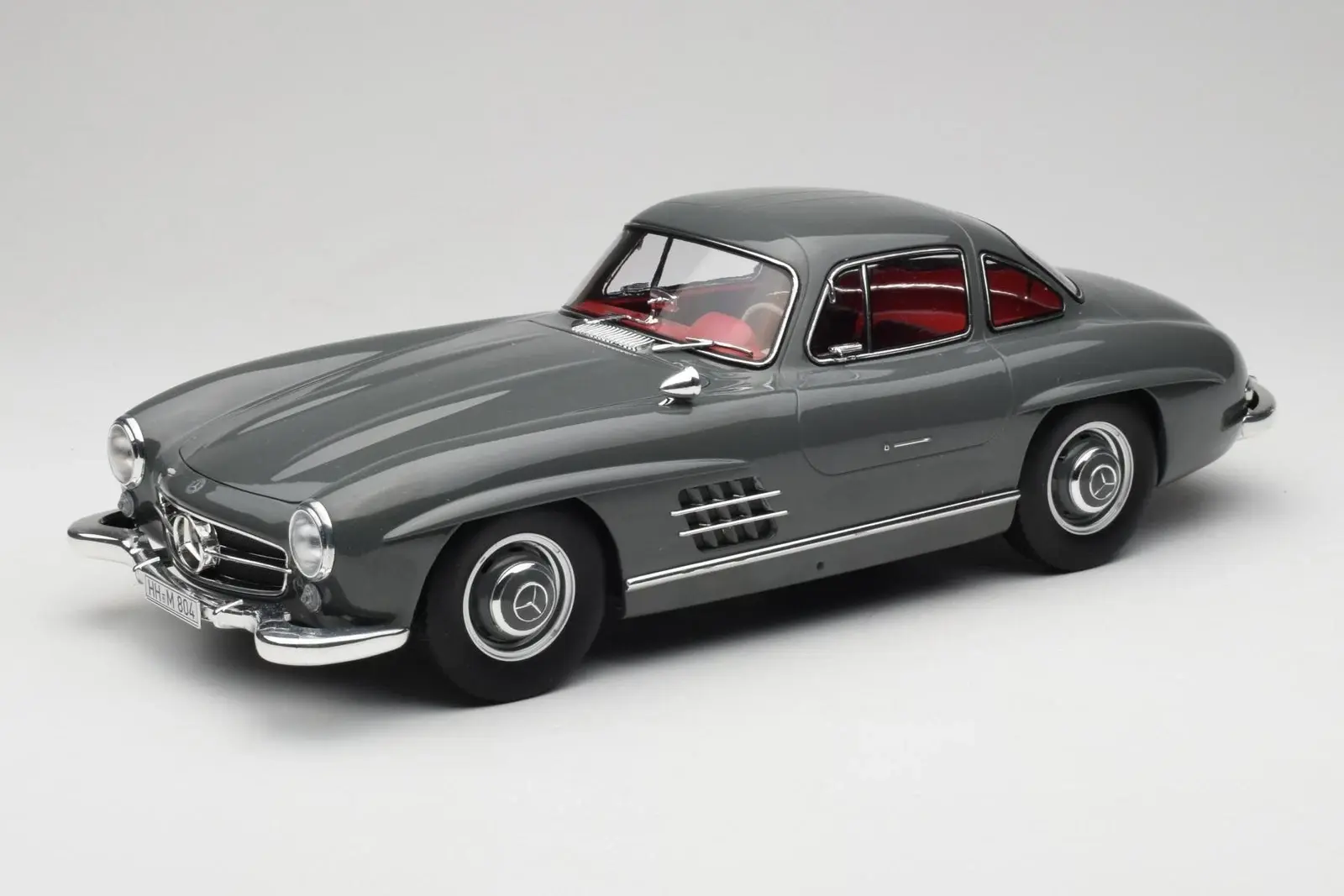 NOREV MERCEDES-BENZ 300 SL GULLWING GRAPHITE GREY 1954 1:12