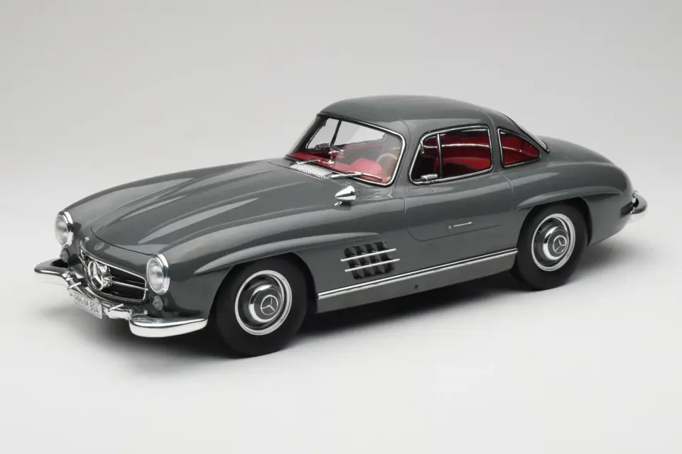 NOREV MERCEDES-BENZ 300 SL GULLWING GRAPHITE GREY 1954 1:12