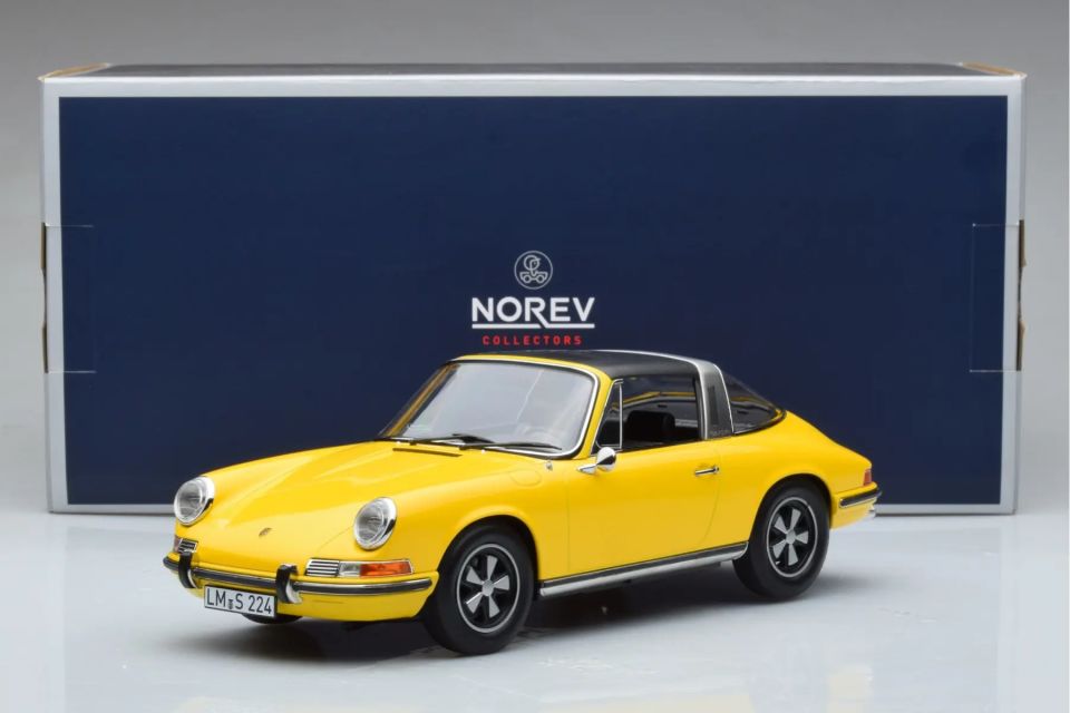 NOREV PORSCHE 911 E TARGA 1969 1:18 (187643)