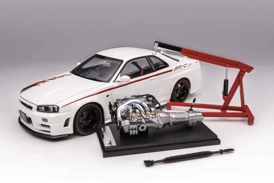 1:18 Nissan Skyline GT-R R34 Nismo CRS Livery