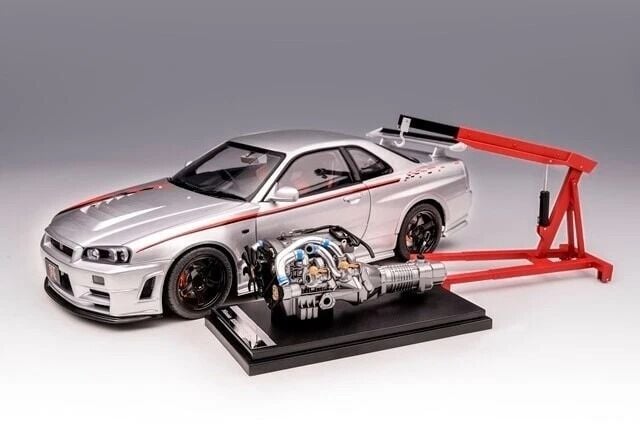 1:18 Nissan Skyline GT-R R34 Nismo CRS Livery