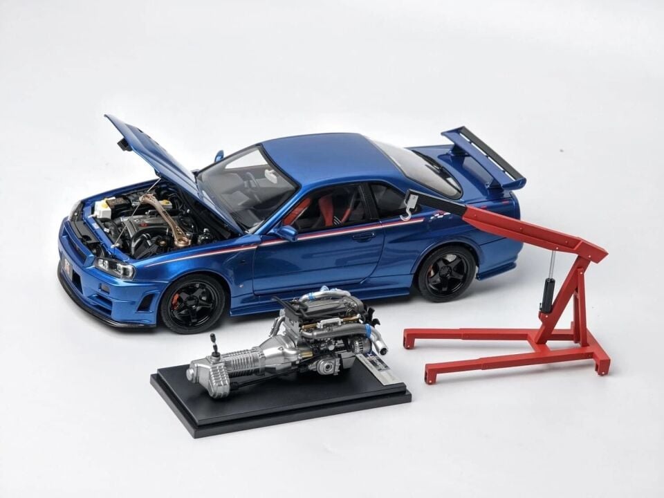 1:18 Nissan Skyline GT-R R34 Nismo CRS Livery