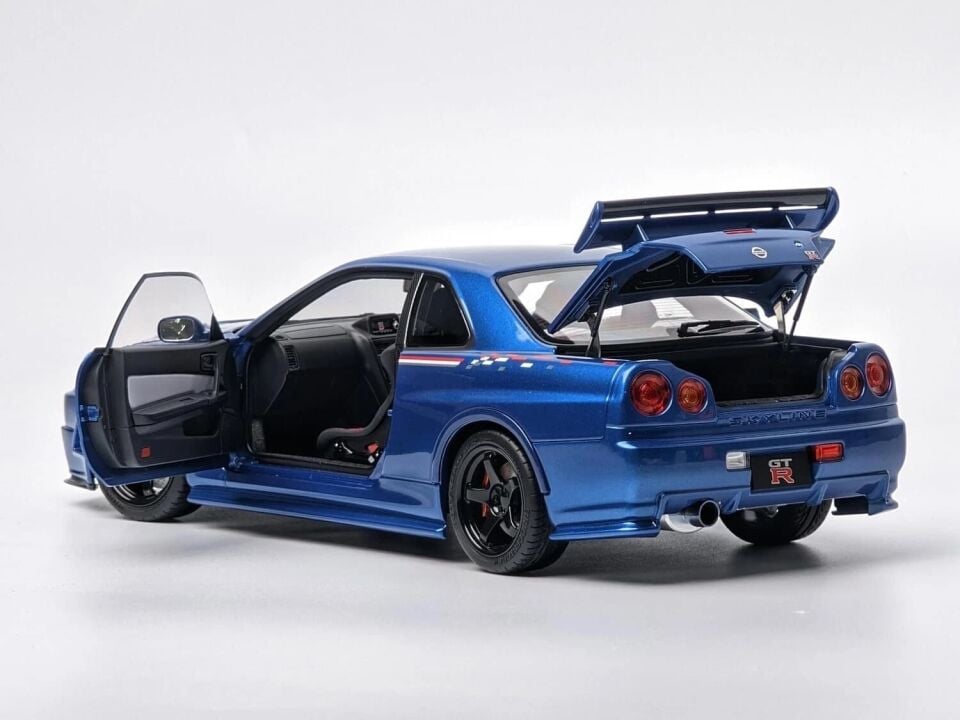 1:18 Nissan Skyline GT-R R34 Nismo CRS Livery