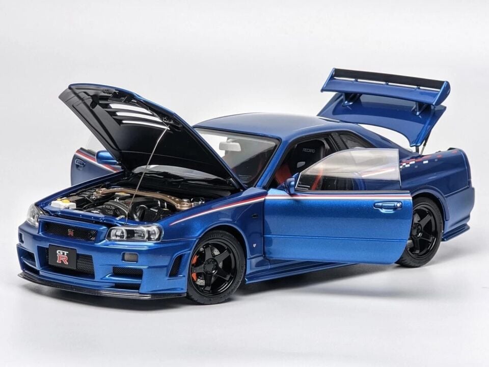 1:18 Nissan Skyline GT-R R34 Nismo CRS Livery