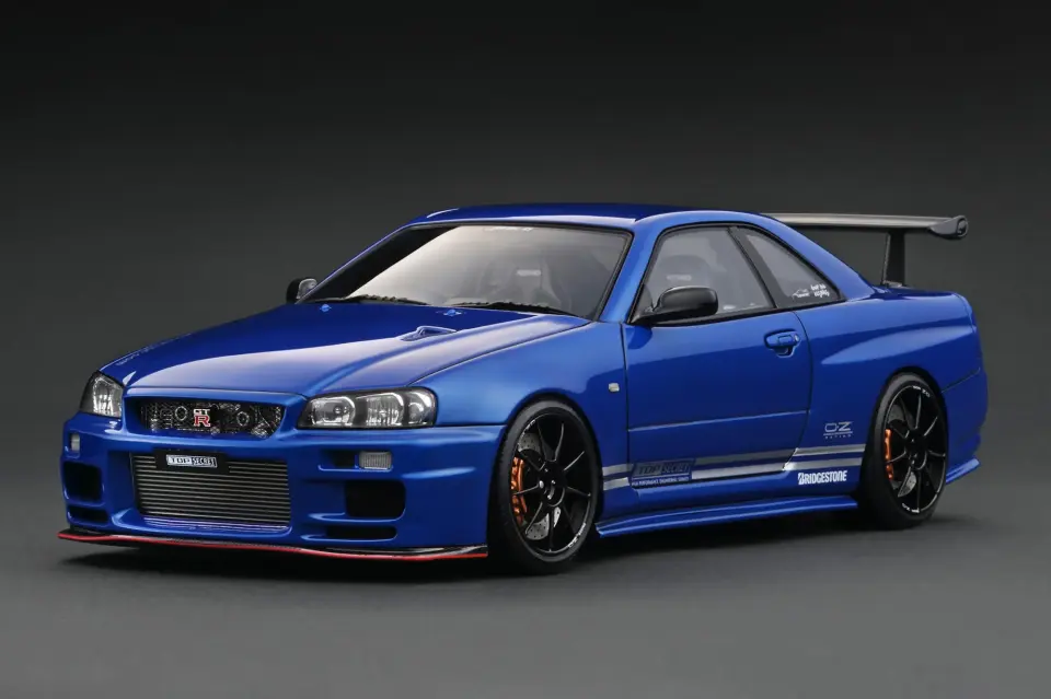 IGNITION MODEL TOP SECRET 34GT-R (BNR 34) 1:18