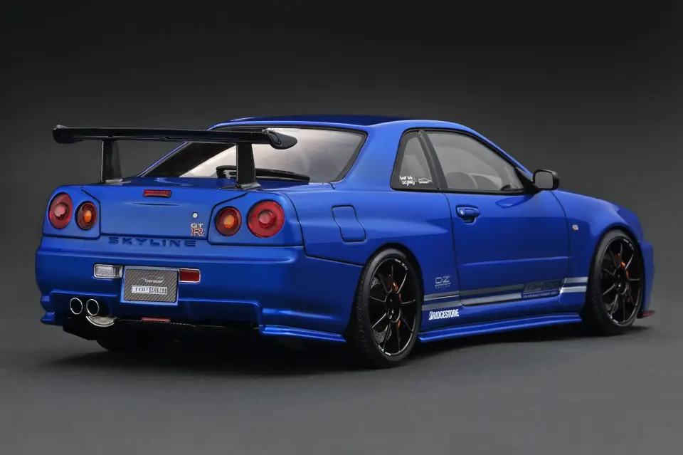 IGNITION MODEL TOP SECRET 34GT-R (BNR 34) 1:18