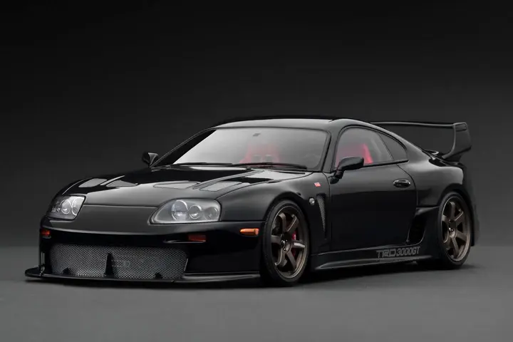 IGNITION MODEL TOYOTA SUPRA (A80) TRD 3000GT BLACK 1:18 (IG3599)